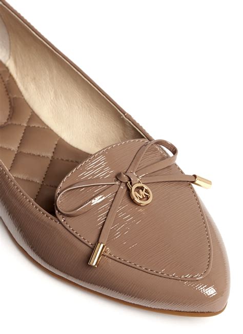 michael kors girls flats|Michael Kors genuine leather flats.